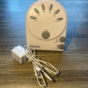 Homedics White Noise Machine 6 Soothing Sounds Sleeping Aid Timer Tested